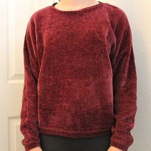 Burgundy Sweater by A New Day